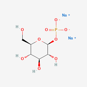 Chemical structure of β-D-Glucopyranose 1-Phosphate Disodium Salt