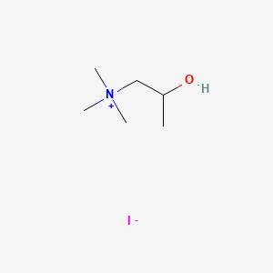 Chemical structure of Methylcholine iodide