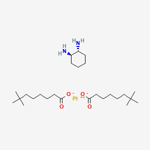 Chemical structure of Aroplatin