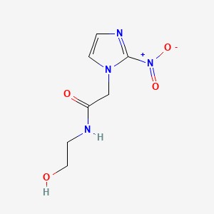 Chemical structure of Etanidazole