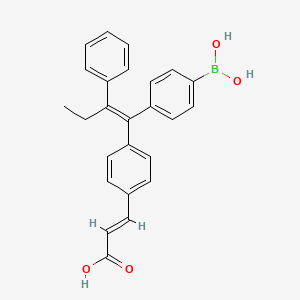 Chemical structure of GLL398