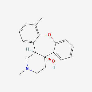 Chemical structure of Beloxepin
