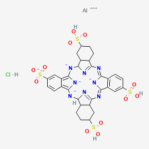 Chemical structure of AlPcS4