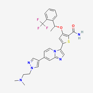Chemical structure of CMP3a