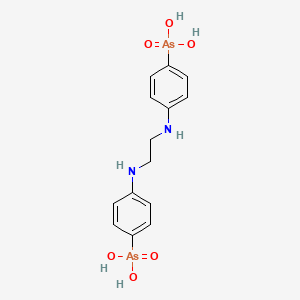 Chemical structure of Difetarsone