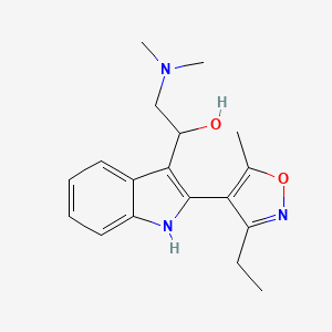 Chemical structure of SARI-59-801