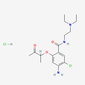 Chemical structure of Batanopride HCl