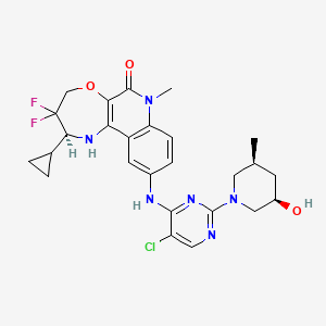 Chemical structure of CCT373566