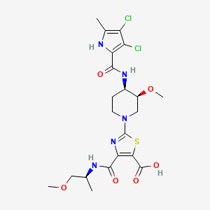 Chemical structure of AZD-5099