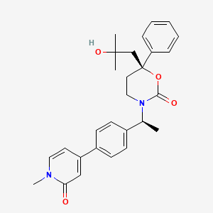 Chemical structure of BI-135585