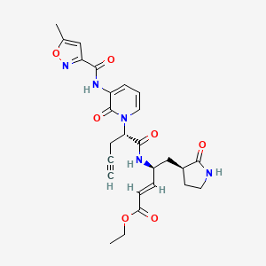 Chemical structure of AG-7404