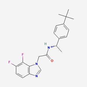 Chemical structure of AZD-1386