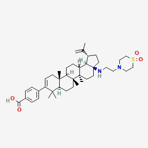 Chemical structure of BMS-955176 free base