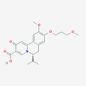 Chemical structure of RG7834 R-isomer