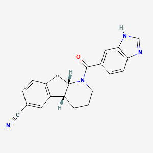Chemical structure of BI-187004