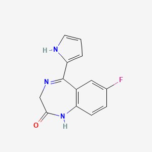 Chemical structure of WUN40378