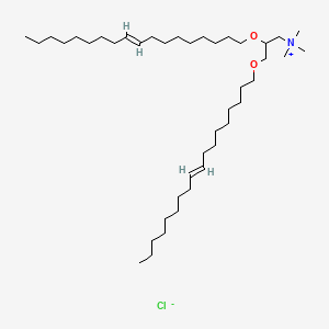 Chemical structure of DOTMA E-isomer
