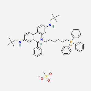 Chemical structure of MitoNeoD