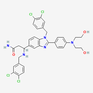 Chemical structure of LLS30