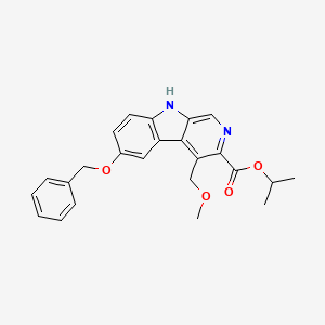 Chemical structure of Abecarnil