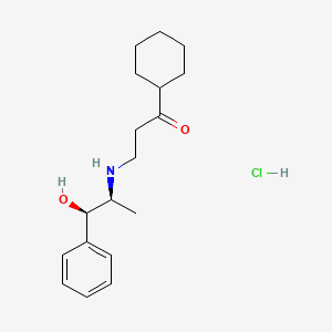 Chemical structure of Alifedrine HCl