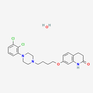 Chemical structure of Aripiprazole monohydrate
