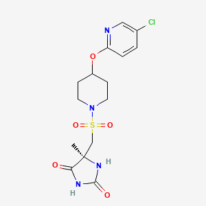 Chemical structure of AZD-1236