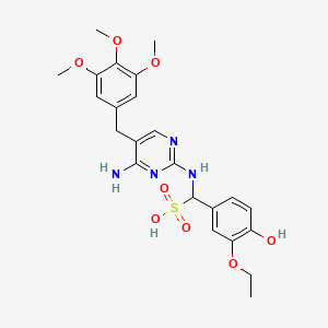 Chemical structure of Vaneprim