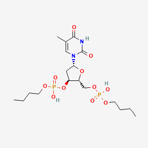 Chemical structure of Bisphosphocin Nu-3