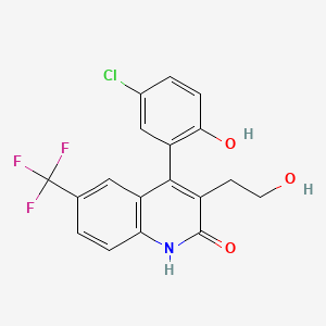 Chemical structure of BMS-223131