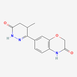 Chemical structure of Bemoradan
