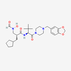 Chemical structure of BB-83698
