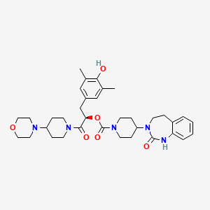 Chemical structure of BI-44370