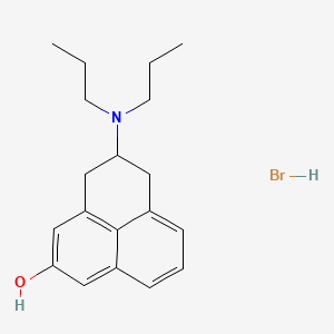 Chemical structure of Alentemol HBr