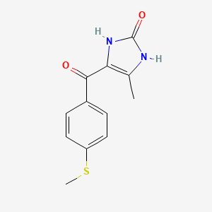 Chemical structure of Enoximone