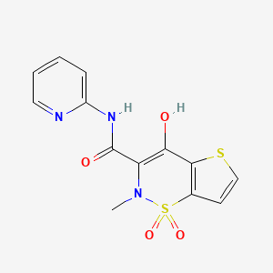 Chemical structure of Tenoxicam