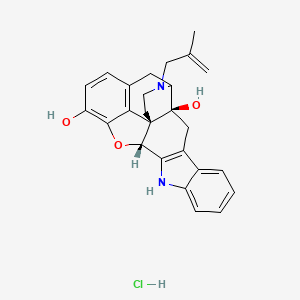Chemical structure of SDM25N hydrochloride