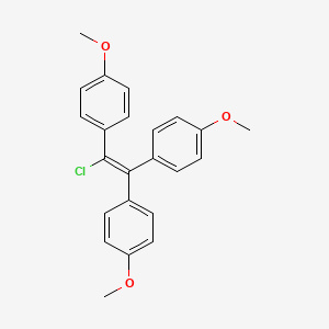 Chemical structure of Chlorotrianisene