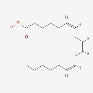 Chemical structure of γ-Linolenic Acid methyl ester