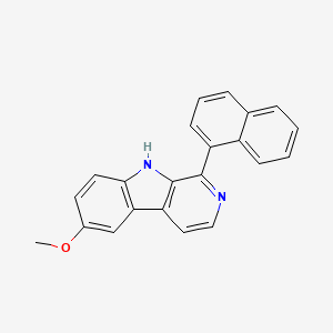 Chemical structure of SP 141