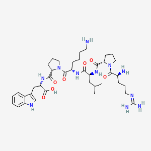 Chemical structure of Novokinin