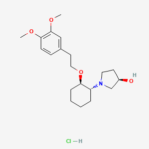 Chemical structure of Vernakalant Hydrochloride