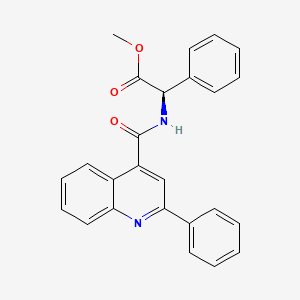 Chemical structure of SB 218795