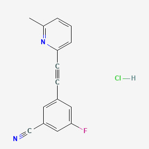 Chemical structure of MFZ 10-7
