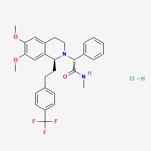 Chemical structure of Almorexant hydrochloride