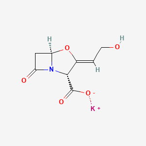 Chemical structure of Potassium Clavulanate