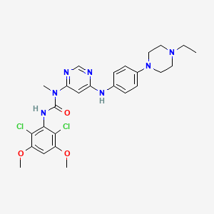 Chemical structure of BGJ398