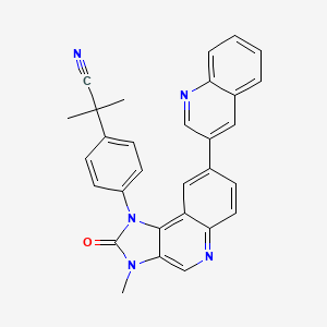 Chemical structure of Dactolisib