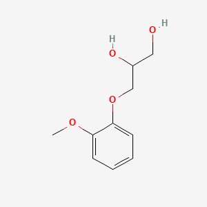 Chemical structure of Guaifensin