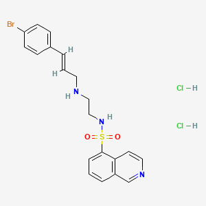Chemical structure of H 89 2HCl